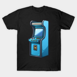 Old blue arcade game T-Shirt